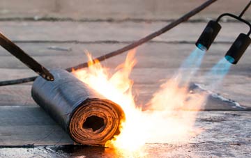 Glenoe asphalt flat roofing repairs