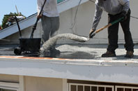 Glenoe flat roofing repair